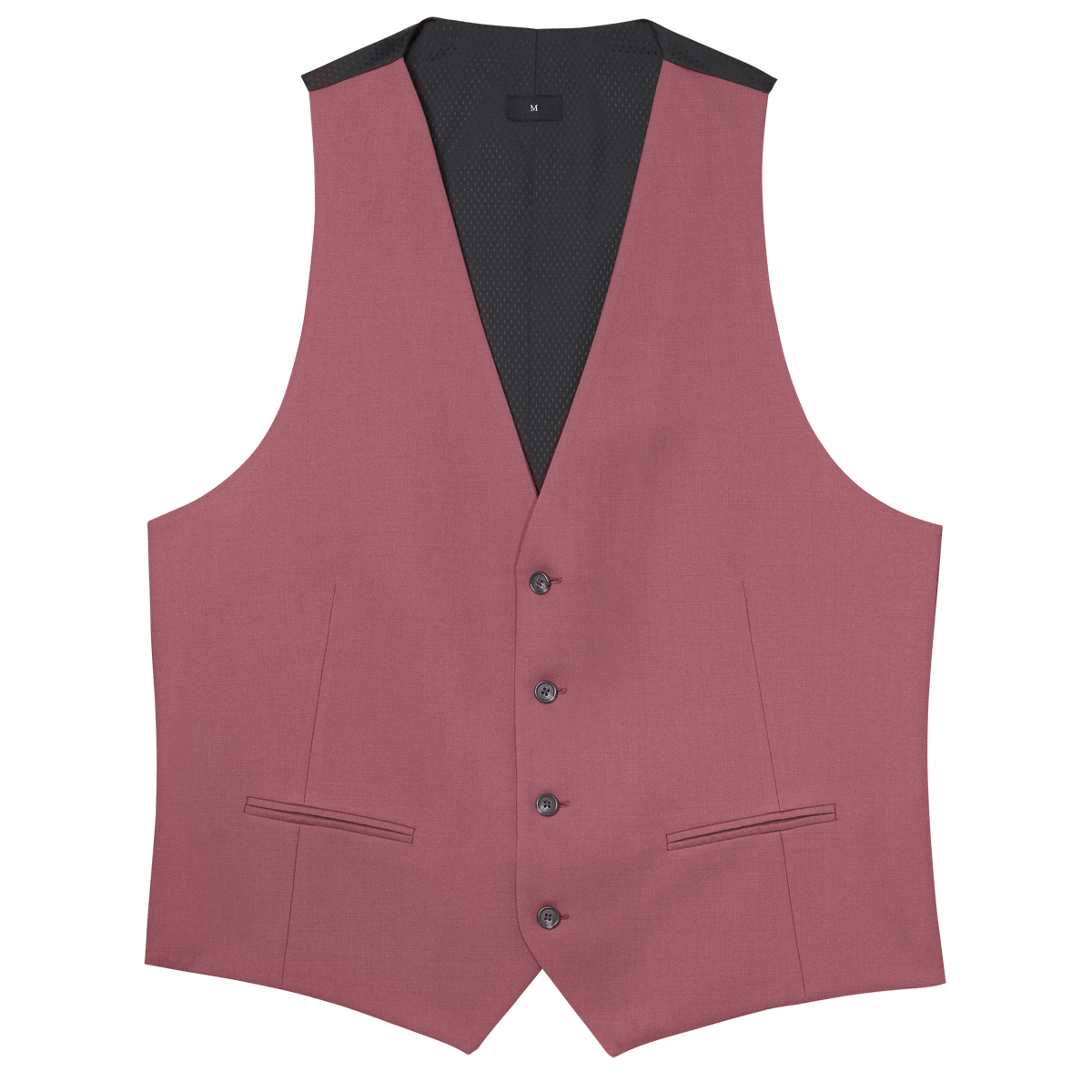 Rose Pink Wool Vest