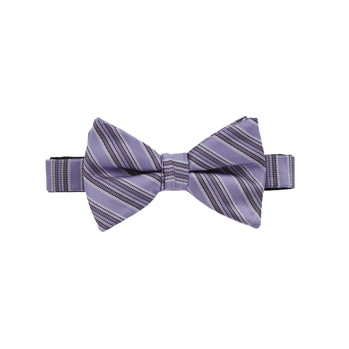 Freesia Striped Satin Bow Tie Freesia Striped Satin Bow Tie